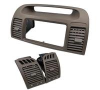 1 Paio Cover Ricambio Per Bocchette Ventilazione Dell'aria Condizionata Per Interni Auto Con Guida A Sinistra Per Toyota Per Camry 2002-2006(Gray,Pair)