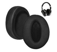 1 Paio Cuscinetti Auricolari di Ricambio per Sennheiser HD4.50, HD4.50BT, HD 4.50BTNC, HD4.50SE, HD4.40BT, HD4.30G, HD4.20S, HD458BT, HD450, HD 450BT, HD400S, HD350BT, HD300 (Maglia Nera)