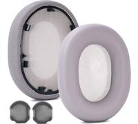 1 Paio Cuscinetti Auricolari Ricambio Per Cuffie WH1000XM5 Comoda Imbottitura in Spugna Protezione in Pelle Resistente Sudore Per Auricolari
