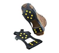 1 paio di 10 chiodi antiscivolo for ghiaccio, ramponi invernali, ramponi antiscivolo for neve, ramponi sopra le scarpe(M 20 x 12.5cm)