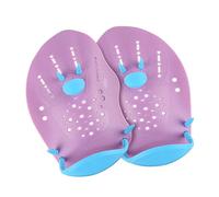 1 paio di accessori da nuoto in silicone snellito paddle per le mani nuoto pinna allenamento pinna scenario multiplo applicazione nuoto pagaie mano