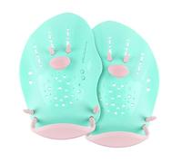 1 paio di accessori da nuoto in silicone snellito paddle per le mani nuoto pinna allenamento pinna scenario multiplo applicazione nuoto pagaie mano