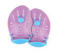 1 paio di accessori da nuoto in silicone snellito pagaie per mani nuoto pinna allenamento pinna scenario multiplo applicazione pagaie per adulti e bambini