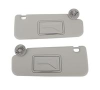 1 paio di alette parasole sinistra/destra con specchio compatibili con Chevy Sonic Aveo dal 2012 al 2016, alette parasole grigie lato guida sinistro