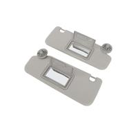 1 paio di alette parasole sinistra destra con specchio compatibili con Sonic Aveo dal 2012 al 2016, alette parasole grigie lato conducente e passeggero