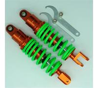 1 Paio Di Ammortizzatori Ad Aria Per Motociclette Da 6,5 mm, Molla 260 Mm, Per Kit Per Yamaha DIO50 60 90 100(Green)