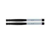 1 paio di aste per tamburo, spazzola professionale in nylon per tamburo, confezione di aste multiple, perno in nylon resistente
