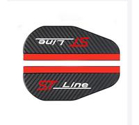 1 Paio di Auto Laterali Pioggia specchietto Copertura per Ford Focus Mustang GT Shelby ST Line STLINE Mondeo Specchietto Retrovisore Pioggia Visiera Accessori per la Decorazione dell'auto