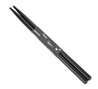 1 paio di bacchette 5A Bacchette in legno d'acero Bacchette classiche Accessori per strumenti(Nero) Drum Stick Metal