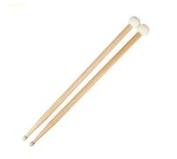 1 paio di bacchette for batteria, accessori for, for principianti, mallet for strumenti musicali, feltro a doppia testa Per Strumenti A Percussione