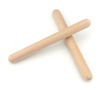 1 paio di bacchette in legno strumento a percussione portatile ritmo bastoni strumenti di accompagnamento per bambini principianti studenti adulti