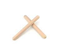 1 paio di bacchette in legno strumento a percussione portatile ritmo bastoni strumenti di accompagnamento per bambini principianti studenti adulti