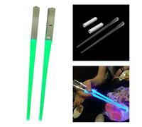 1 paio di bacchette luminose a LED con spada laser, portatile leggero resistente