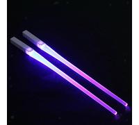 1 paio di bacchette luminose a LED con spada laser, portatile leggero resistente