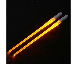 1 paio di bacchette luminose a LED con spada laser, portatile leggero resistente