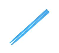 1 paio di bacchette luminose per batteria 5A in nylon fluorescente in strumenti Glow Glow Light Music Light X2O5 scuro scuro in