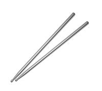 1 paio di bacchette per batteria in lega di alluminio con impugnatura antiscivolo e leggere, per un comodo suono, bacchette in lega di alluminio, bacchette leggere e flessibili