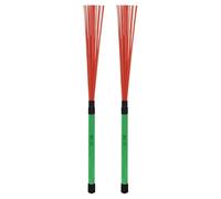 1 paio di bacchette per batteria spazzole in nylon tasselli asta spazzola a tamburo standard Multi Rod Bundles Sticks strumenti musicali accessori
