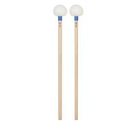 1 paio di bacchette per batteria Timpani con testa in feltro morbido per strumenti a percussione