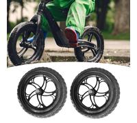1 paio di bici di bilancio Bike Wheels Non gonfiabili Modifica ciclistica