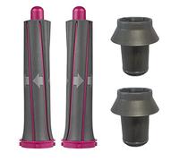 1 paio di bigodini per capelli lunghi da 30 mm, per arricciacapelli Dyson Airwrap, con 2 adattatori per asciugacapelli Dyson, conversione in ferro arricciacapelli Styler