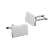 1 paio di borchie multiuso in metallo modello geometrico polsino francese accessori per abiti struttura in metallo per gentiluomini gemelli per abbigliamento formale, Misura unica, come descritto