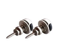 1 Paio Di Bottoni Per Fibbia Per Chitarra In Metallo Con Chiusura A Coda E Parti Di Bottoni Per Chiusure Per Chiodi Per Basso Antiscivolo Accessorio per Chitarra Strumento