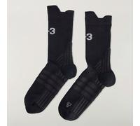 1 paio di calze da tennis Y-3 Black / Orbit Grey 40-42