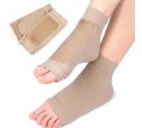 1 paio di calze elastiche traspiranti in gel per caviglie, morbide e imbottite, protezioni per i piedi, facili da usare, strumento per la cura del piede