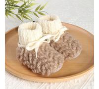 1 Paio di calze parastinchi versatili alla moda per bambini piccoli/bambine, con fodera, adatte per bambini da 0 a 1 anno, scarpe per gattonare, scarpe per neonati, ideali per l'inverno EUR18,EUR19,EU