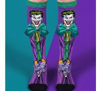 1 Paio di Calzini Decorativi 3D Autentici Warner Bros Batman per Bambini, Comodi e Traspiranti per Tutte le Stagioni, Design Supereroe, Regalo per Fan, Uso Quotidiano, Anti-Odore e Assorbenti di Umidi