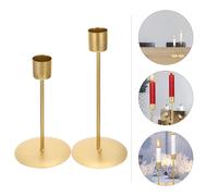 1 paio di candelaio decorativo in stile nordico in ferro candelabro di ferro