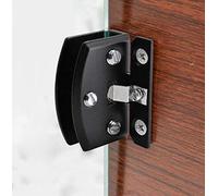 1 paio di cerniere per porta in vetro, per armadietto di vino, adatto per vetro spesso 5-8 mm