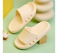 1 Paio di ciabatte slide in schiuma morbida e piatta, leggere e confortevoli, alla moda e casual, per ragazzi, primavera/estate, best-seller, per uso interno/esterno, spiaggia e vacanza, classico nero