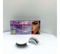 1 Paio Di Ciglia Autoadesive, Design Corto E Naturale, Soffici E Leggere, Delicate Sugli Occhi, Senza Colla Necessaria, Facili Da Indossare. Ciglia a Striscia, Ciglia, Ciglia Finte Fibra chimica