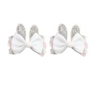 1 paio di coniglietti pasquali peluche clip per capelli stili belli forcina per bambini forcina per bambini e adolescenti accessorio per feste
