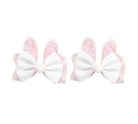 1 paio di coniglietti pasquali peluche clip per capelli stili belli forcina per bambini forcina per bambini e adolescenti accessorio per feste