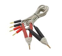 1 paio di connettori a banana isolati da 4 mm for cavi di prova for misuratori Cavi terminali a coccodrillo Cavo