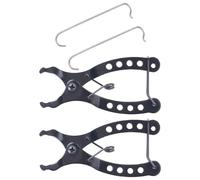 1 paio di connettori per catena per biciclette da strada mancanti rapidamente pulsante bici collegamento rapido giunto giunto parte ciclismo