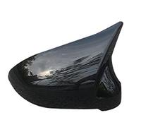 1 paio di coperture di ricambio per specchietto retrovisore laterale sinistro e destro (1 pezzo nero sinistro)