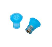 1 paio di coperture for estremità del bastoncino cardanico con leva a bilanciere V4 M4, for TX16S M9 X7S X12S JR ST(M4 blue)