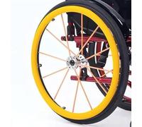 1 Paio Di Coperture Per Ruote Per Sedia A Rotelle, Presa E Trazione Migliorate, Accessori Protettivi Per Una Maggiore Mobilità(Yellow,20in)