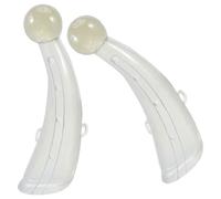 1 paio di coperture protettive in corno di bue in silicone per prevenire gli