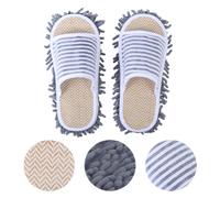 1 paio di coppie di pantofole per la pulizia del pavimento in microfibra Sliforo