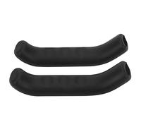 1 paio di copri leva del freno per bicicletta manico in silicone anti-scivolo protettore impermeabile copridita per bici da strada e MTB tipo universale accessori da equitazione 5 colori(nero)