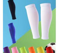 1 Paio Di Copricoscia Protettivi In Tessuto Solid Per Attività Sportive Come Il Calcio Nero taglia M,Taglia M bianca,Taglia M rossa,Taglia L nera,Taglia L rossa,Taglia L bianca,Taglia M blu,Taglia L b