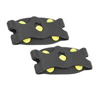 1 paio di copriscarpe da sci, tacchetti antiscivolo a 5 denti con punte per scarpe da sci, accessori di copertura per scarpe da ghiaccio per arrampicata