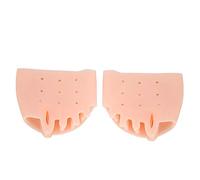 1 paio di correttori in silicone per alluce valgo, correttore per alluce valgo, correttore per la correzione delle dita dei piedi, più adatto per pedicure e manicure, (colore della pelle)