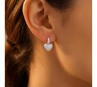 1 paio di cuori da donna dolci e delicati perfetti da indossare tutti i giorni e appuntamenti notturni, ideali come regalo di compleanno per donne gioielli alla moda orecchini