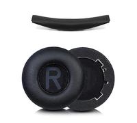 1 paio di cuscinetti auricolari di ricambio e 1 archetto per cuffie JBL TUNE600BTNC, TUNE660NC, con memory foam, design ergonomico, facile da installare, isolamento e comfort (nero)